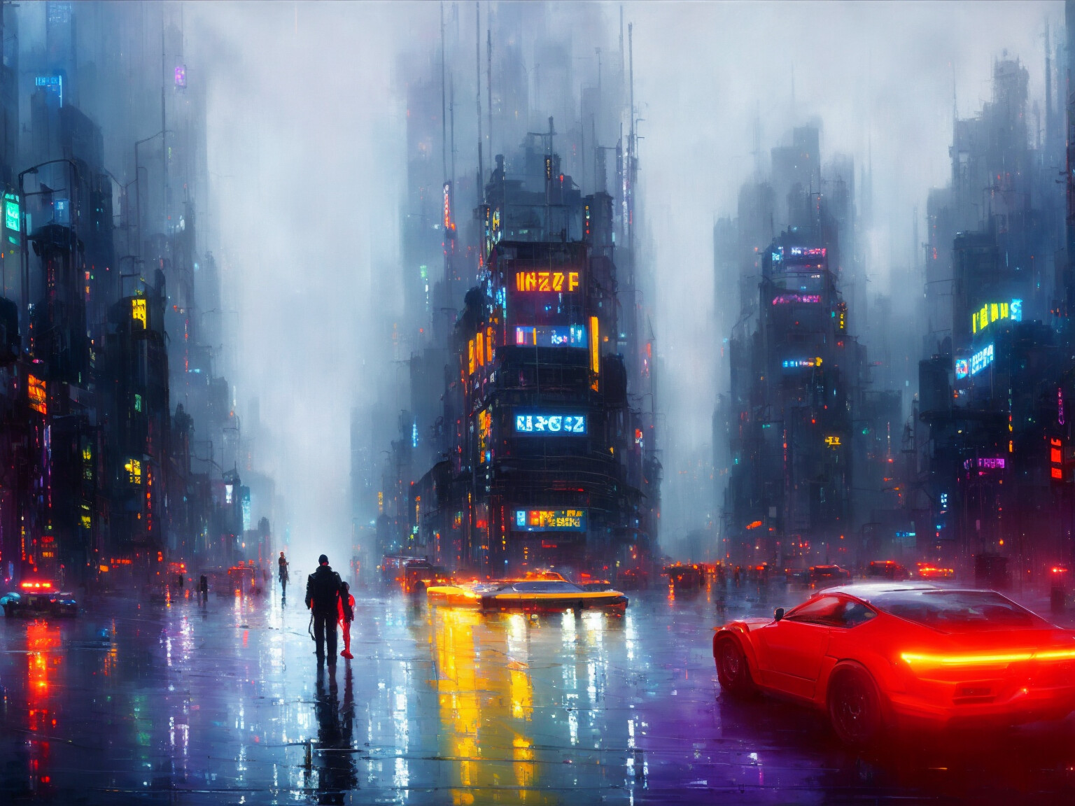 Cyberpunk City