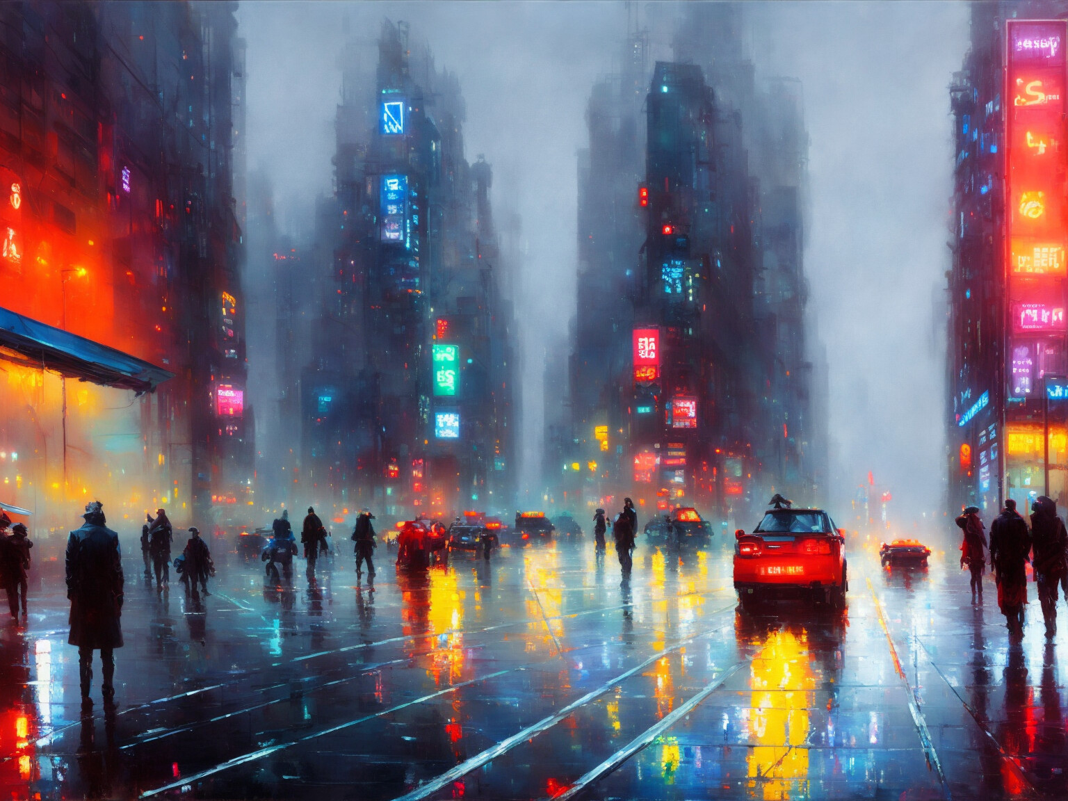 Cyberpunk City
