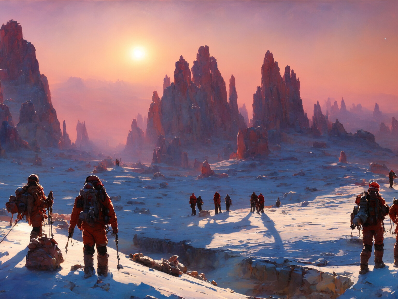 icy expedition