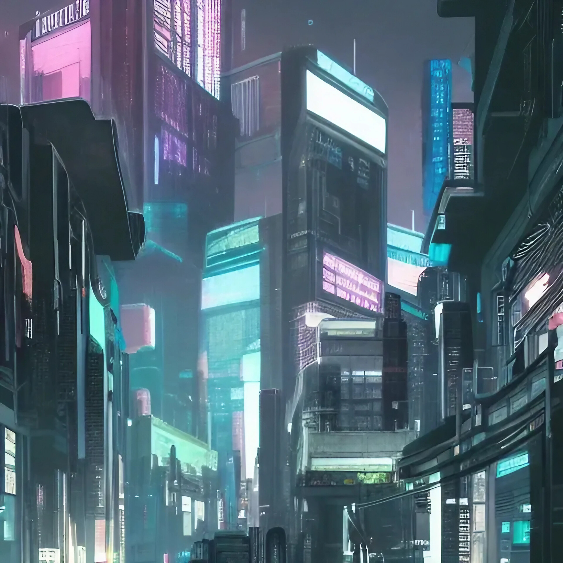 ArtStation - Cyberpunk City