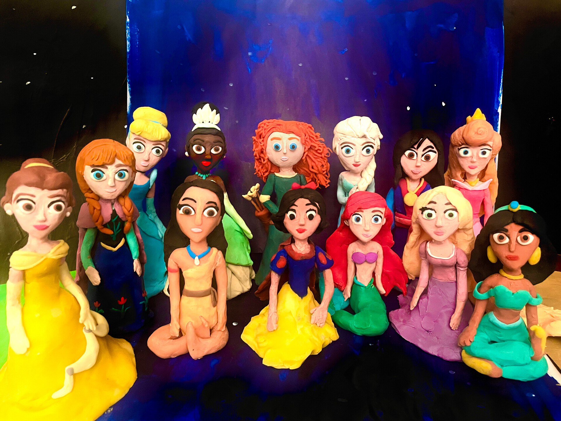 Barbie Clay Cartoon Sales ArtStation Clay Disney Princesses