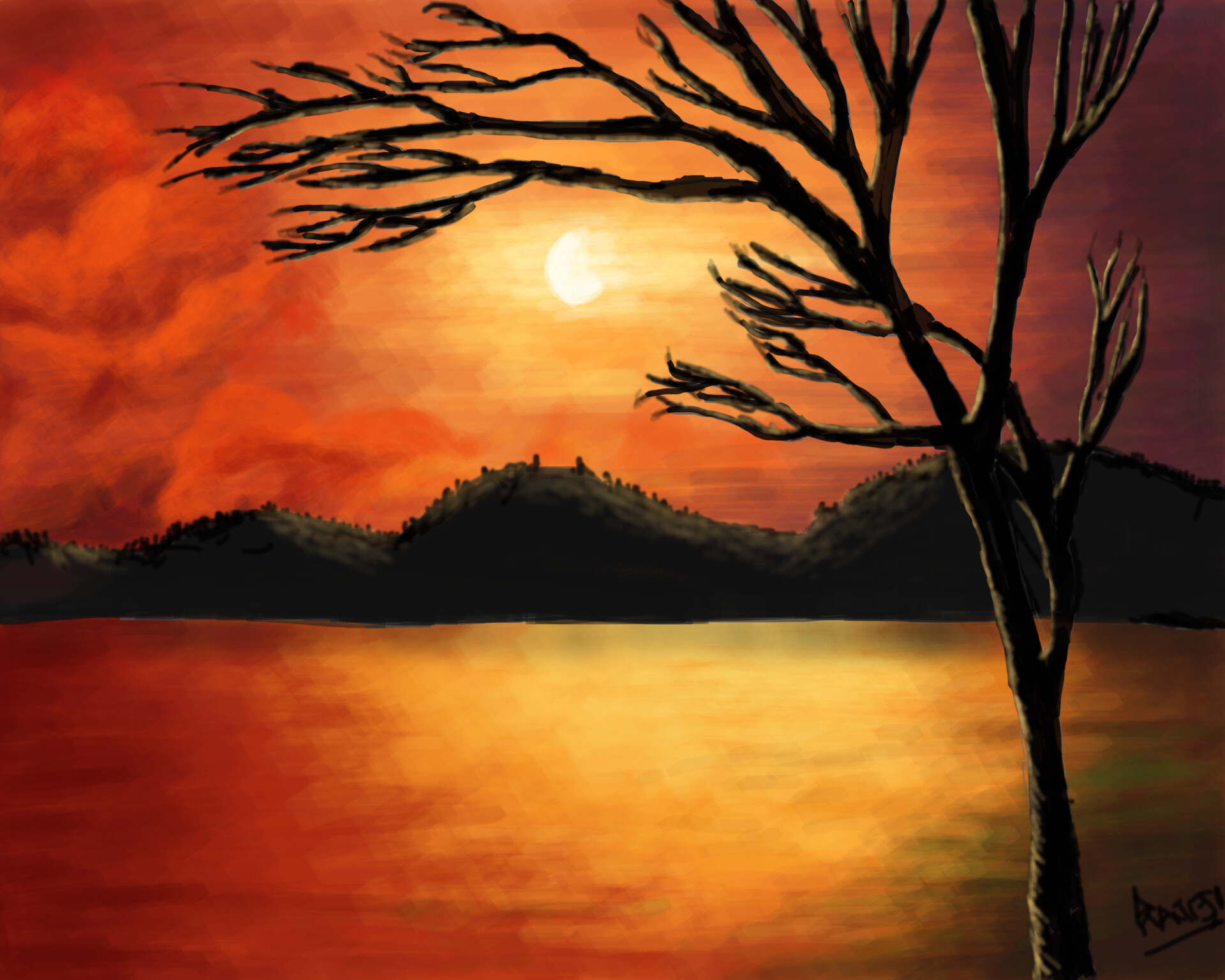 ArtStation Digital art Landscape