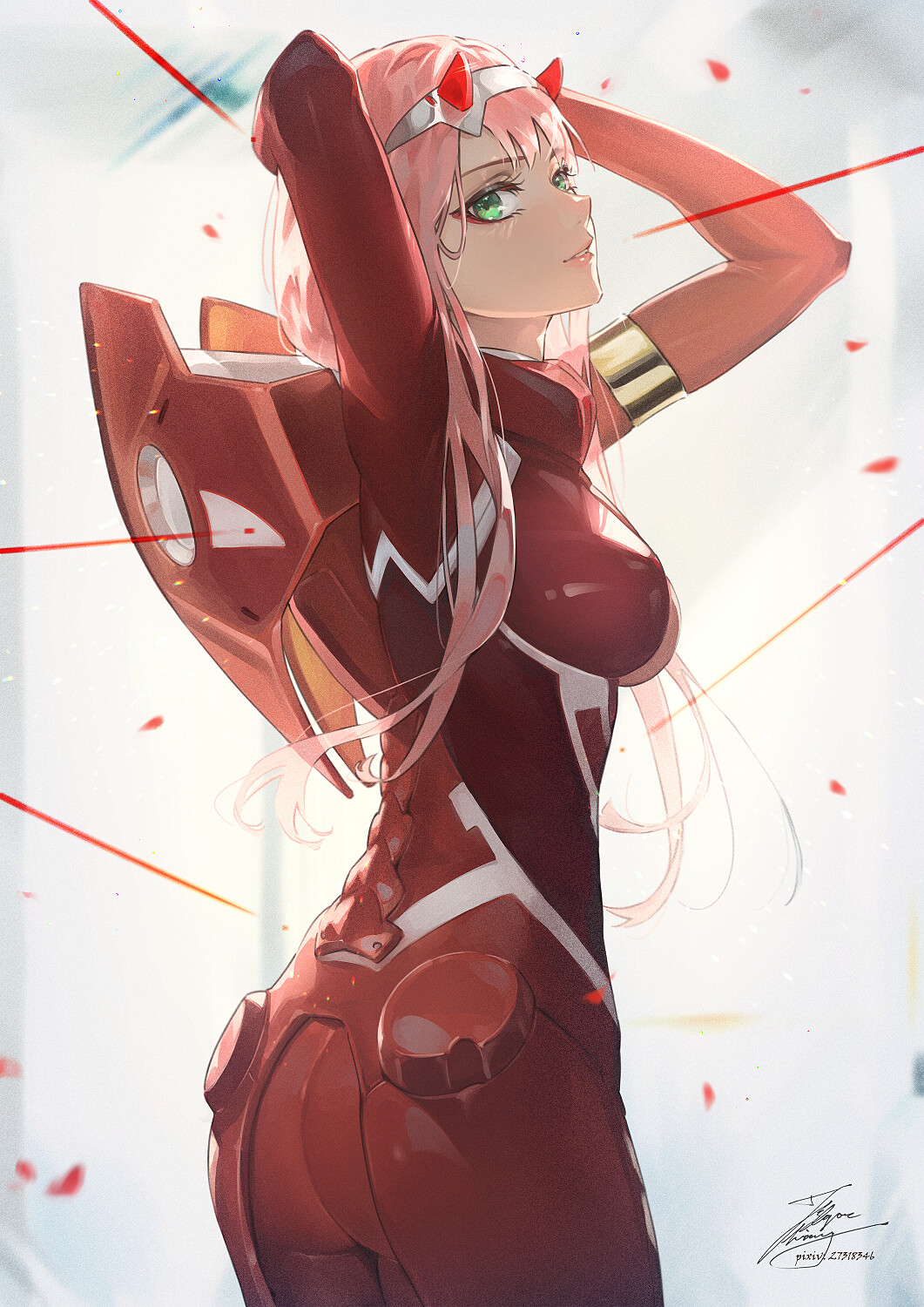 ArtStation - Zero Two Fan Art