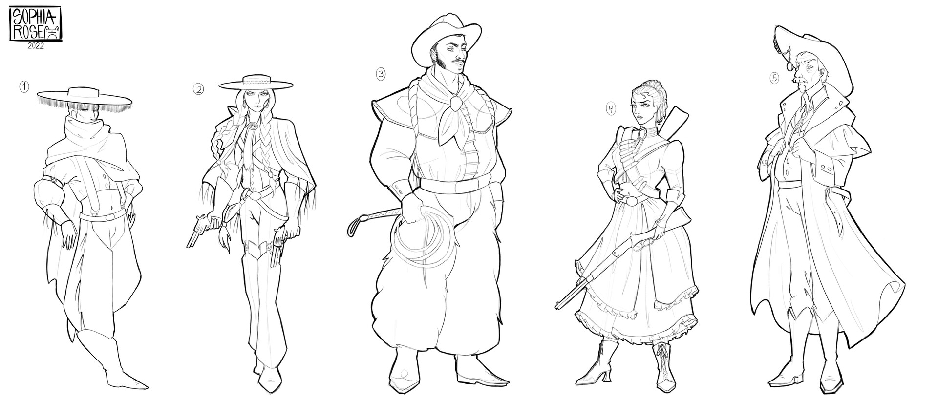 ArtStation Wild West Game Character Concepts Protagonist ArtStation Wild West Game Character Concepts Protagonist