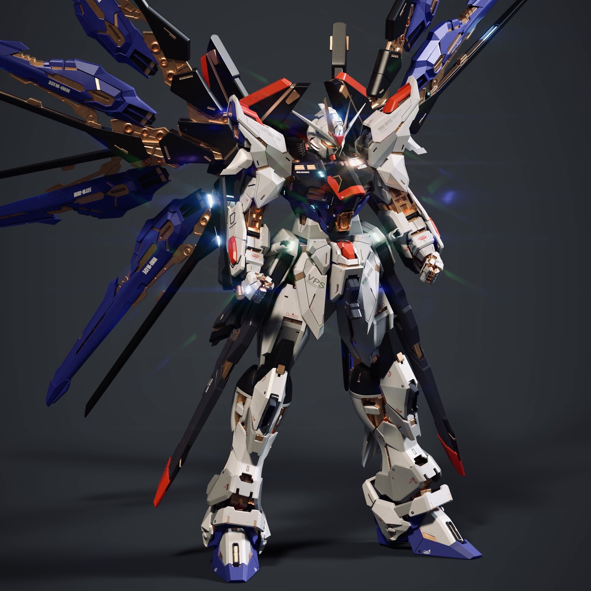 ArtStation - STRIKE FREEDOM GUNDAM