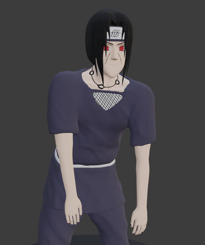 Shisui Uchiha 3D model 3D printable