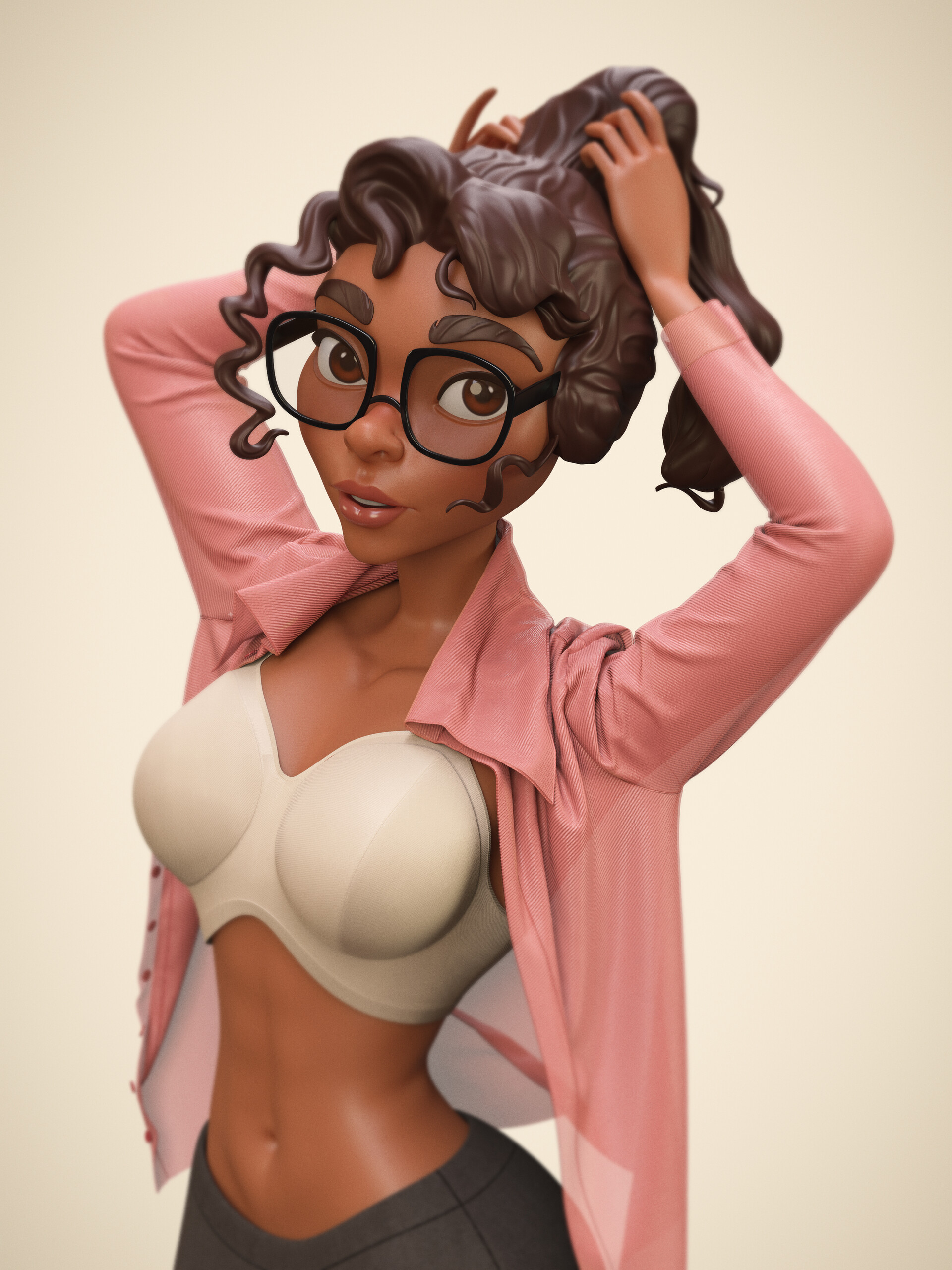 ArtStation - 3D Black Girl