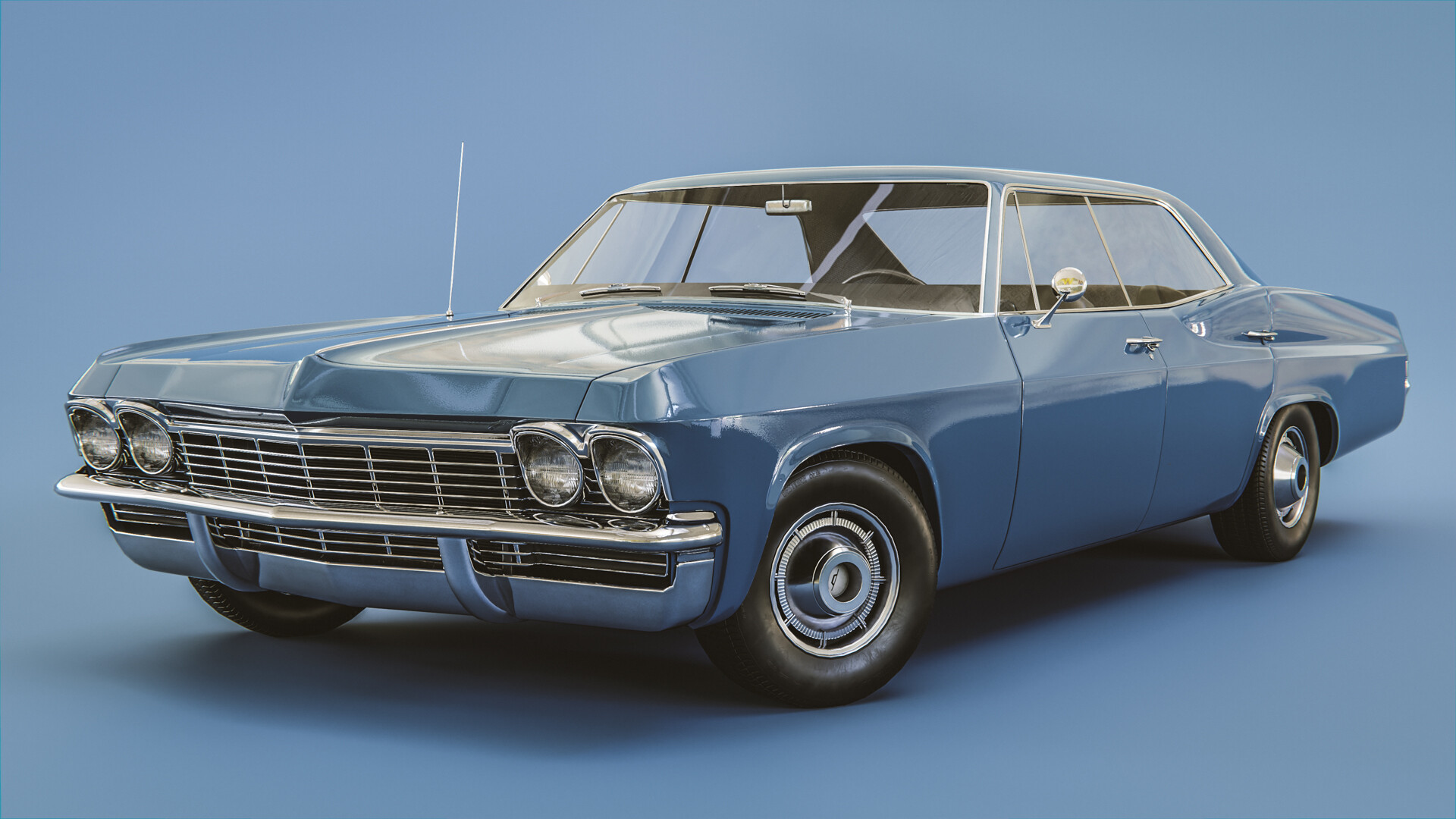 1965 chevy impala 4 kapı