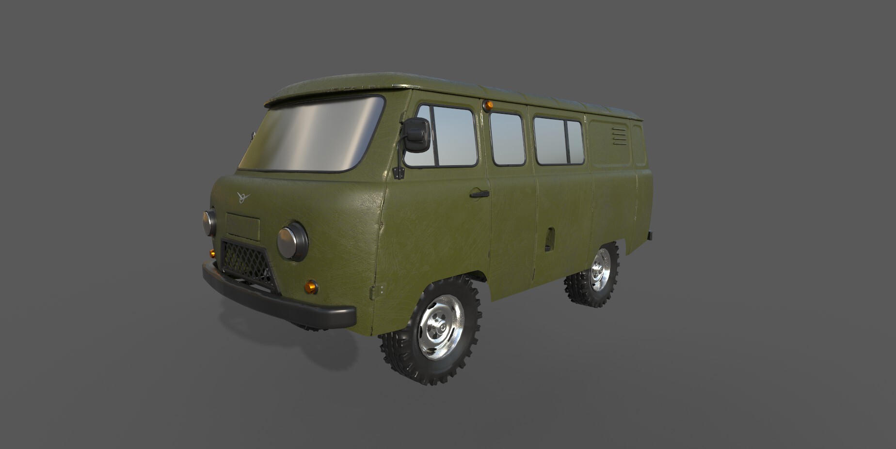 ArtStation - UAZ - 450 / УАЗ - 450 БУХАНКА