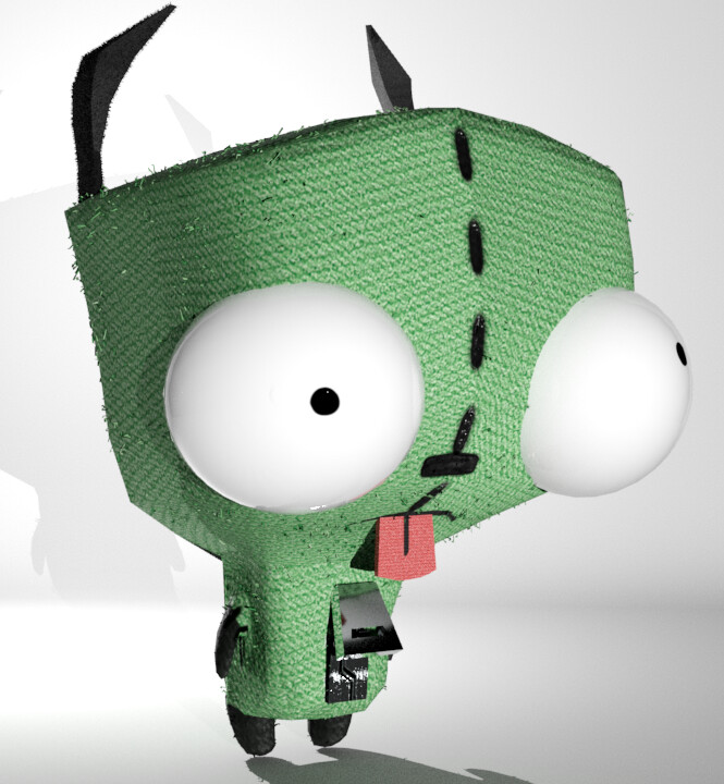 ArtStation GIR (invader zim)