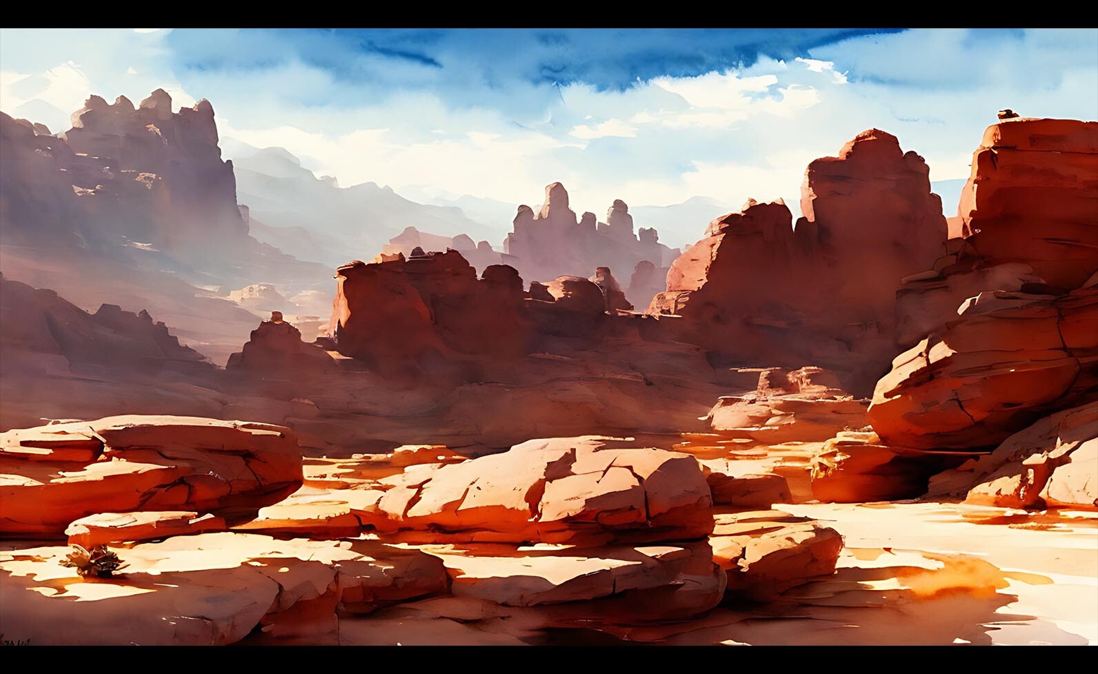 Landscape desert