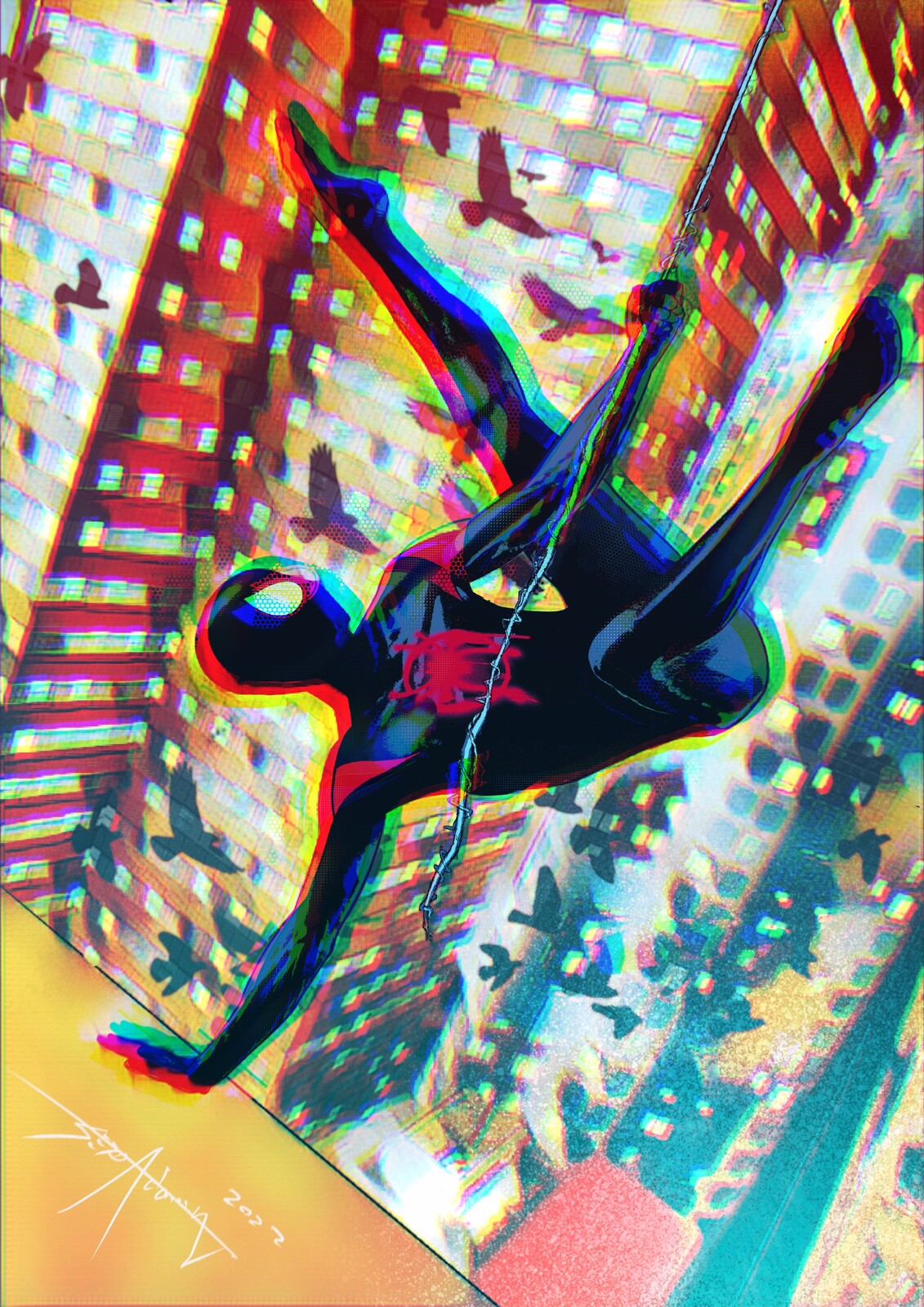 Miles - Spider-man Pin-up