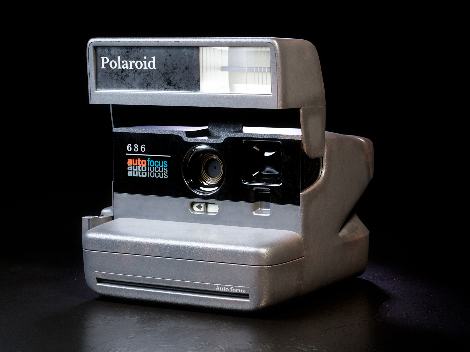 oversvømmelse nål Derbeville test ArtStation - Polaroid 636 Fanmade