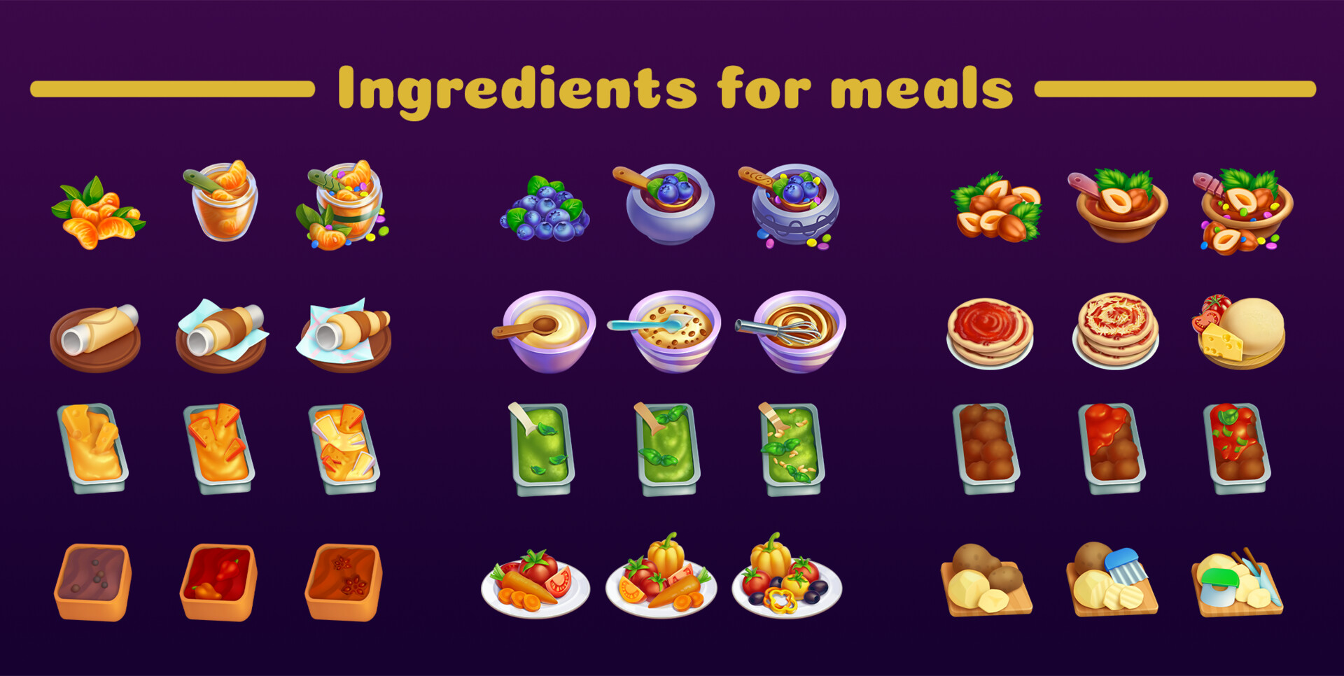 ArtStation Ingredients for meals