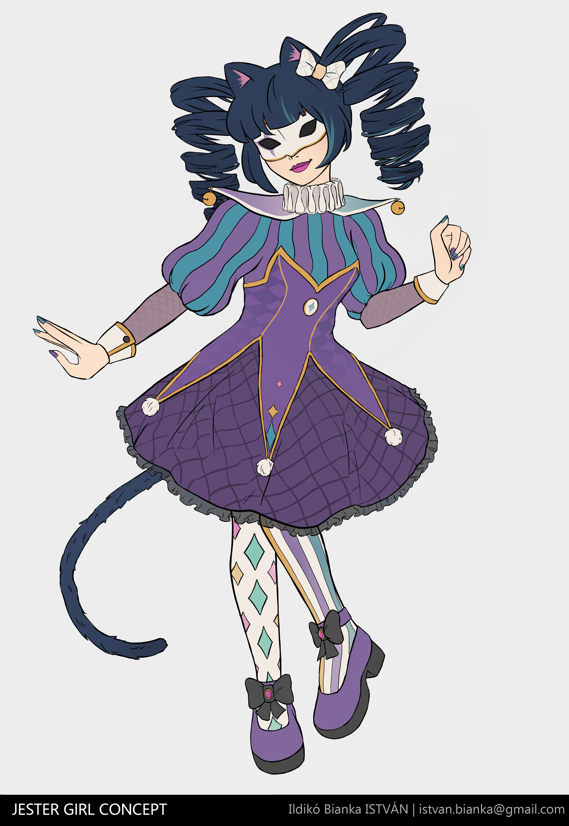 ArtStation Jester Girl