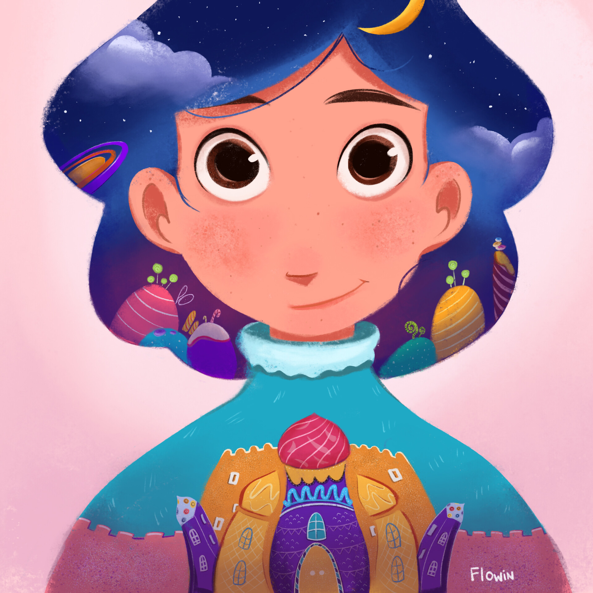 ArtStation Gingerbread girl