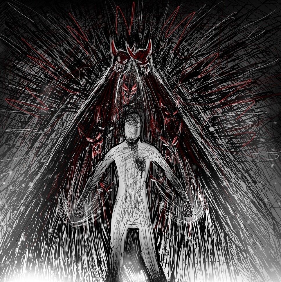 ArtStation Fighting Demons