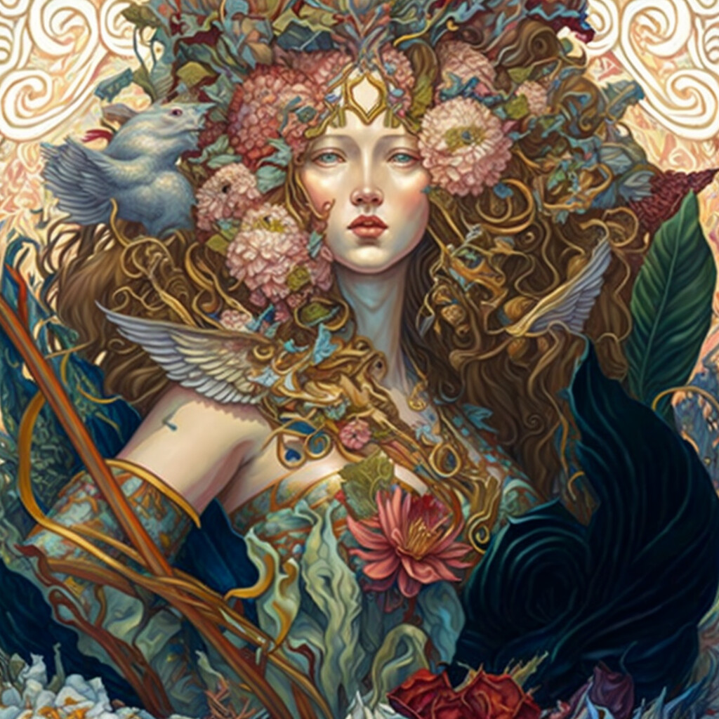 ArtStation - Yondwin, Goddess of the Harvest