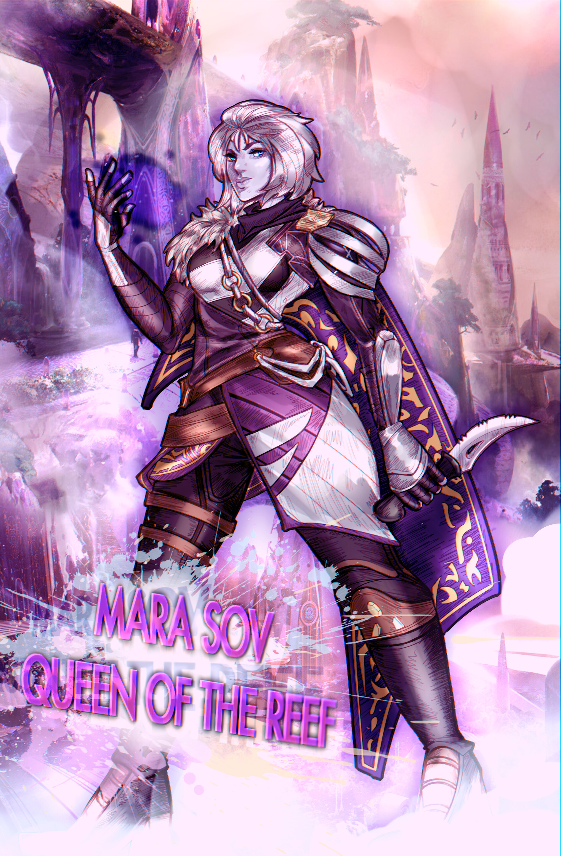 ArtStation - Destiny and Borderlands Crossover