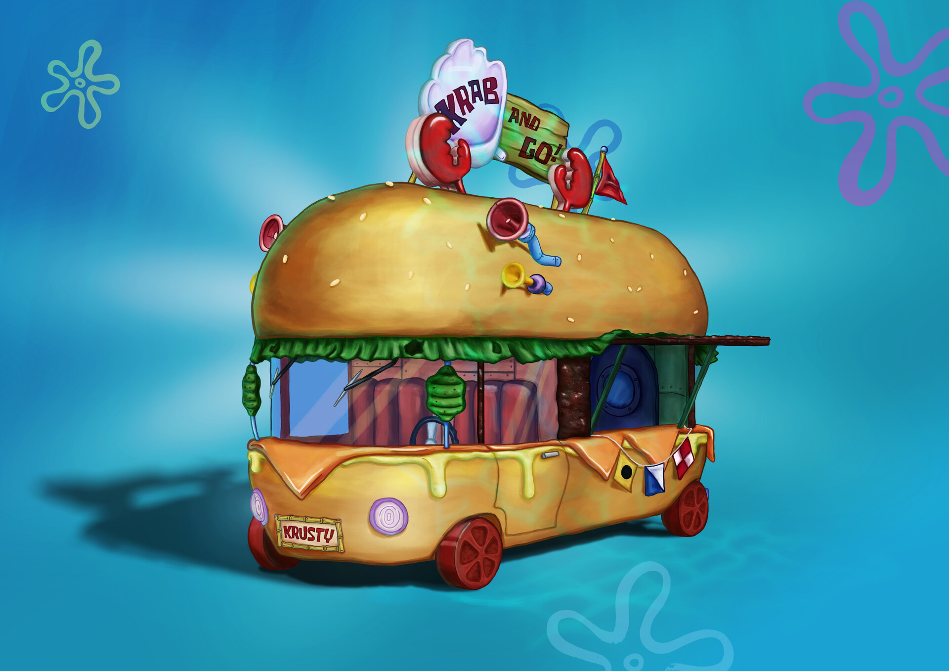 Krabby patty food truck store