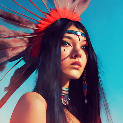 Keith griego keetgreego low angle stunning native american girl long black h 858035cf f583 4e3e 9e55 7c6e876aaa12