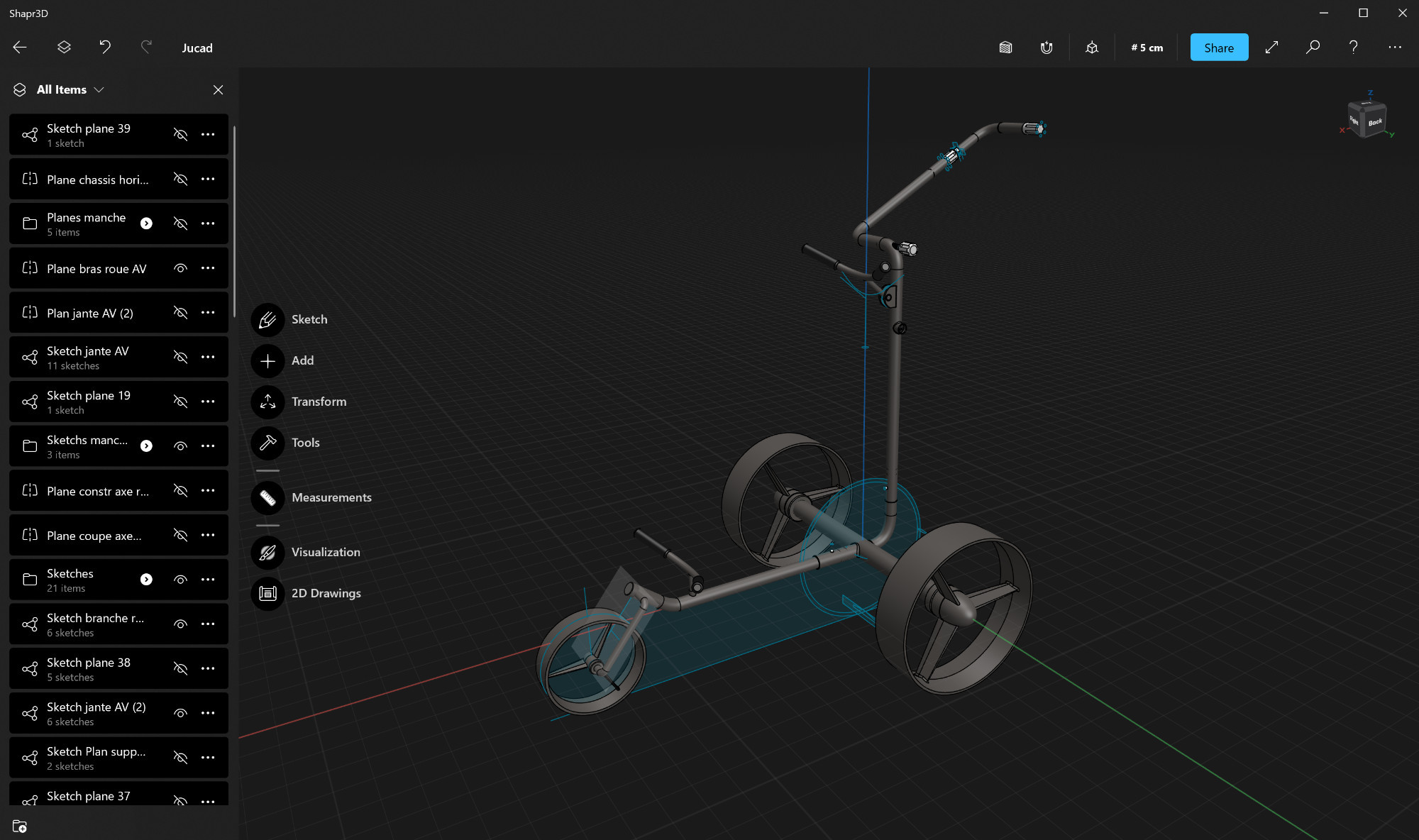 Shapr3D is now my go tool (together with Moi3D for some specific functions) for CAD modeling