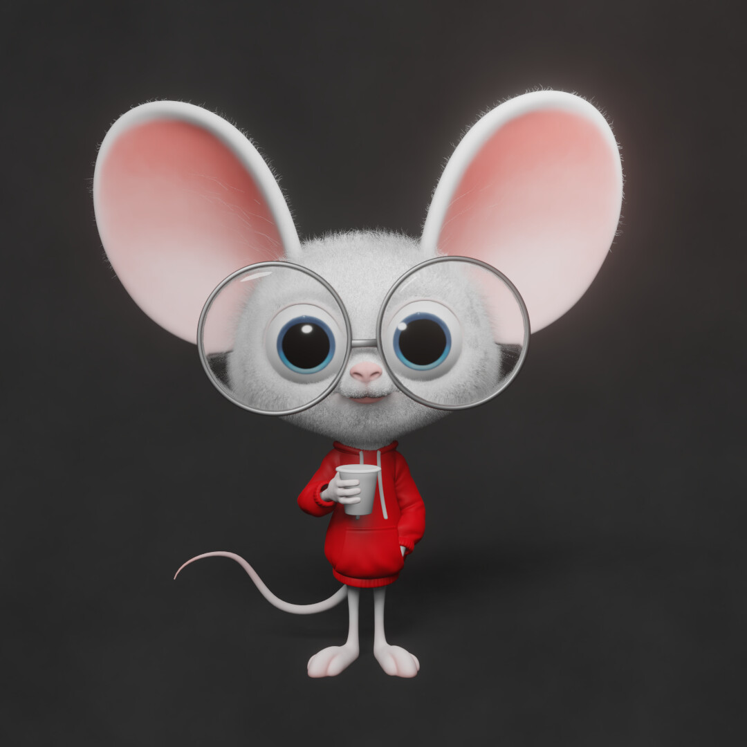 ArtStation - Cartoon mouse