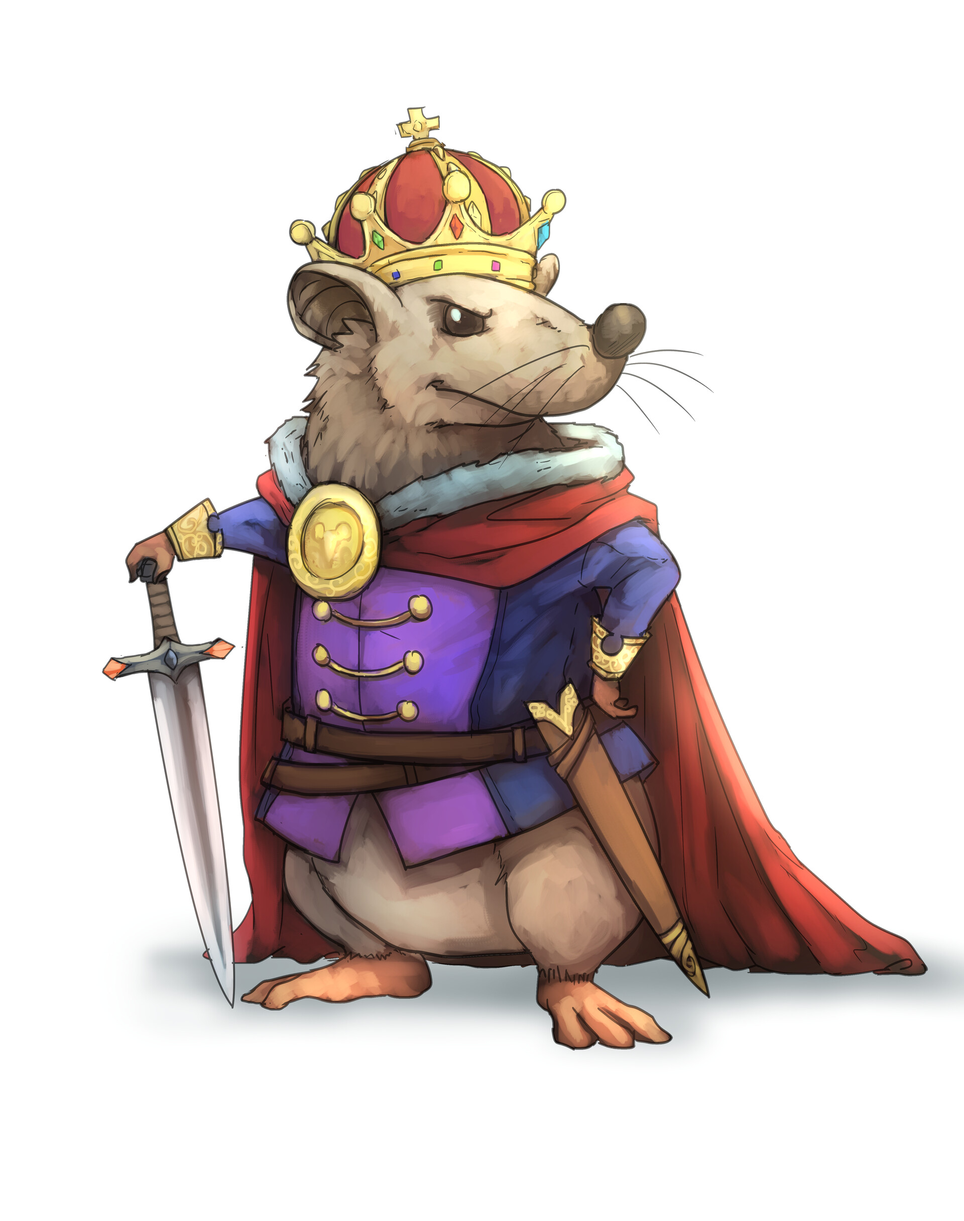 ArtStation - Rat King and Mouseberus
