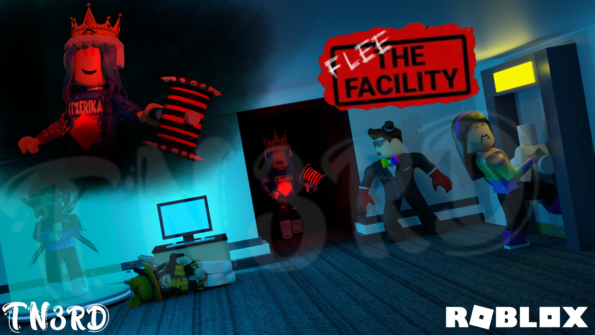 My Flee The Facility logo (Transparent) by P1k4ZX on DeviantArt