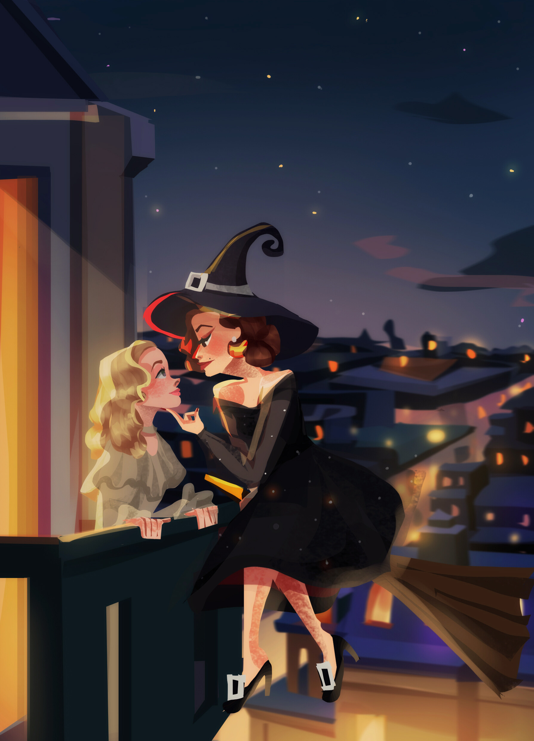 ArtStation My Girlfriend Is A Witch artstation-my-girlfriend-is-a-witch