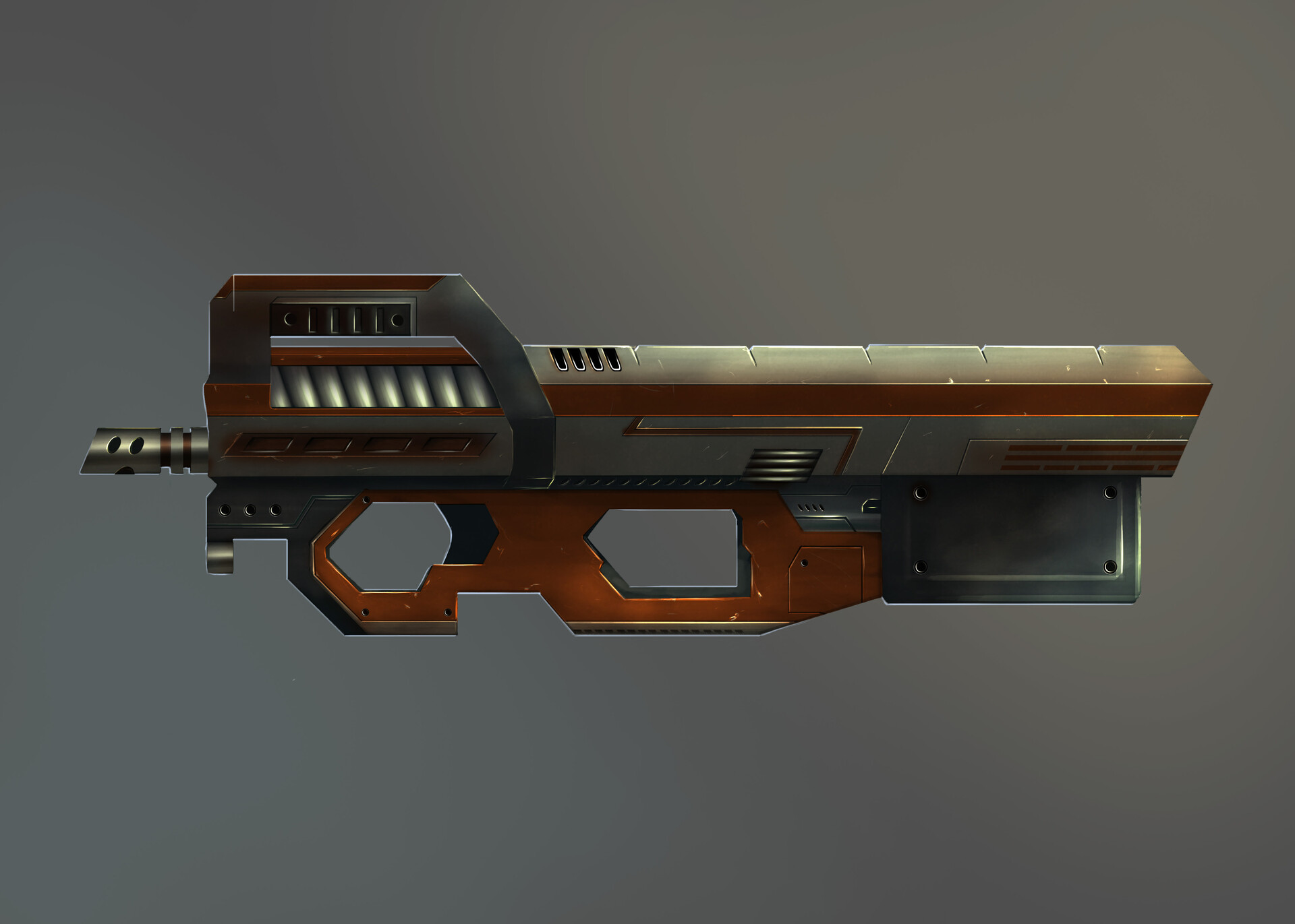 ArtStation - Concept rifle