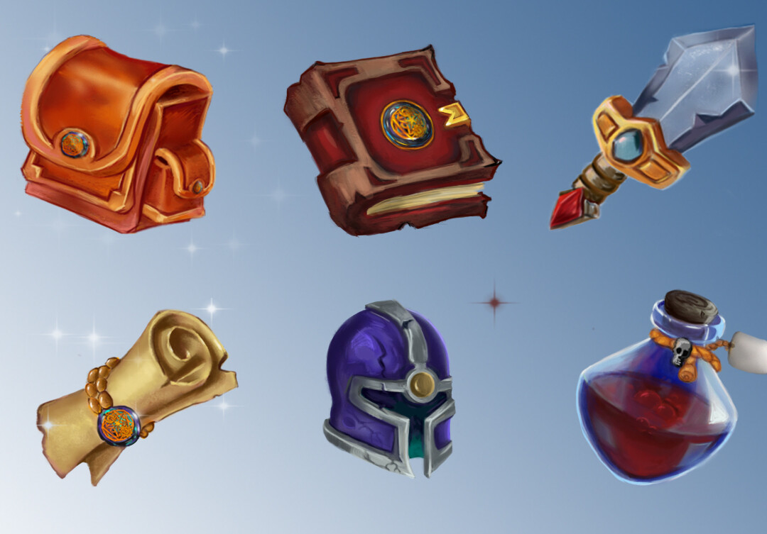 ArtStation - props and objects