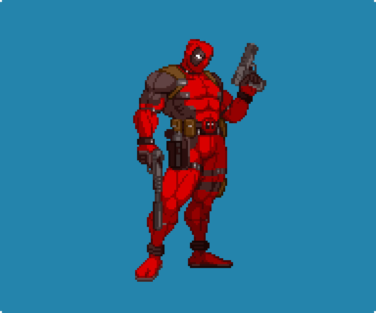 ArtStation Characters Sprites Inspired by Fighting Games