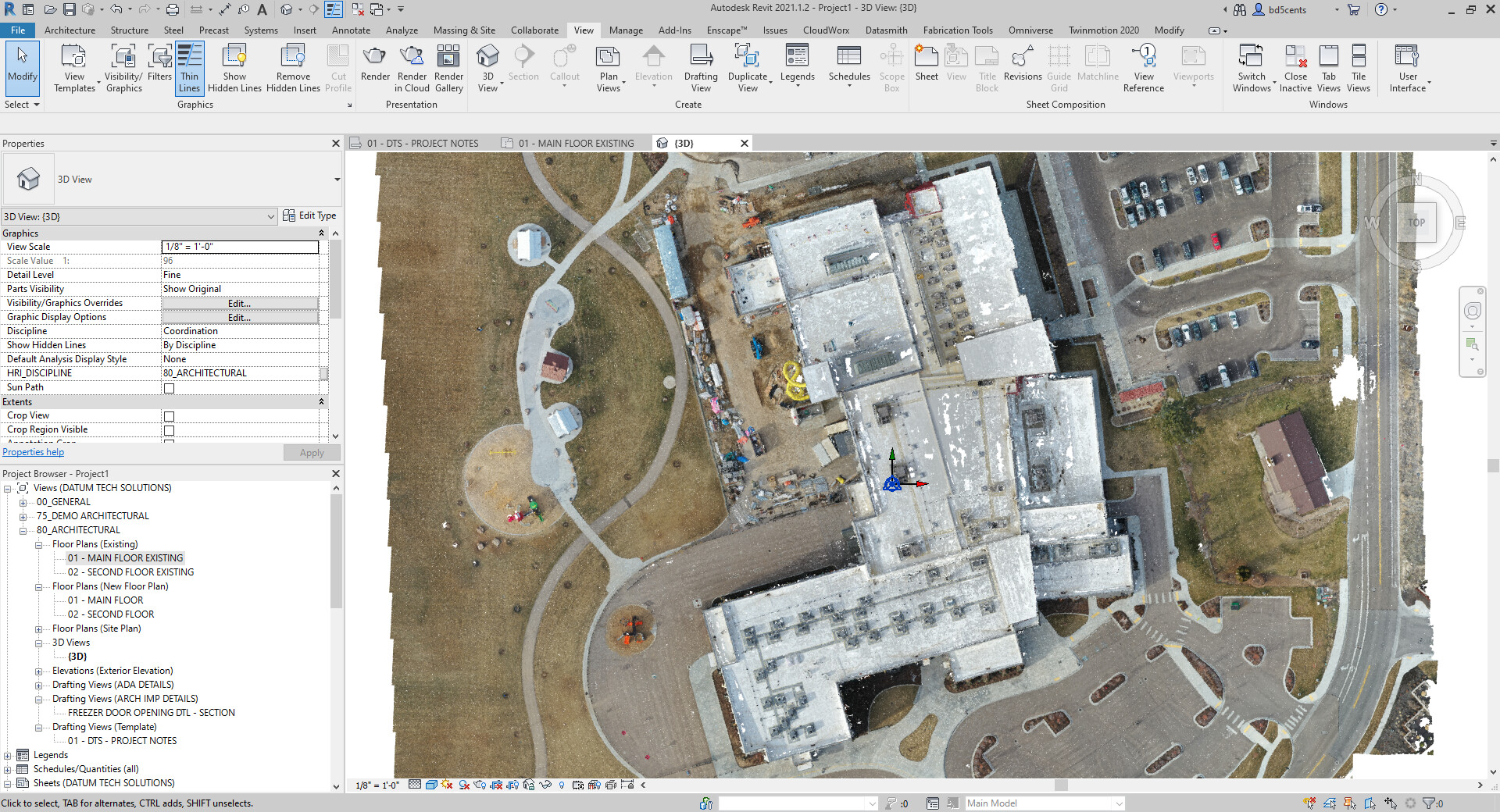 Brian Nickel Drone YMCA Hillsdale Swim Center Expansion Meridian
