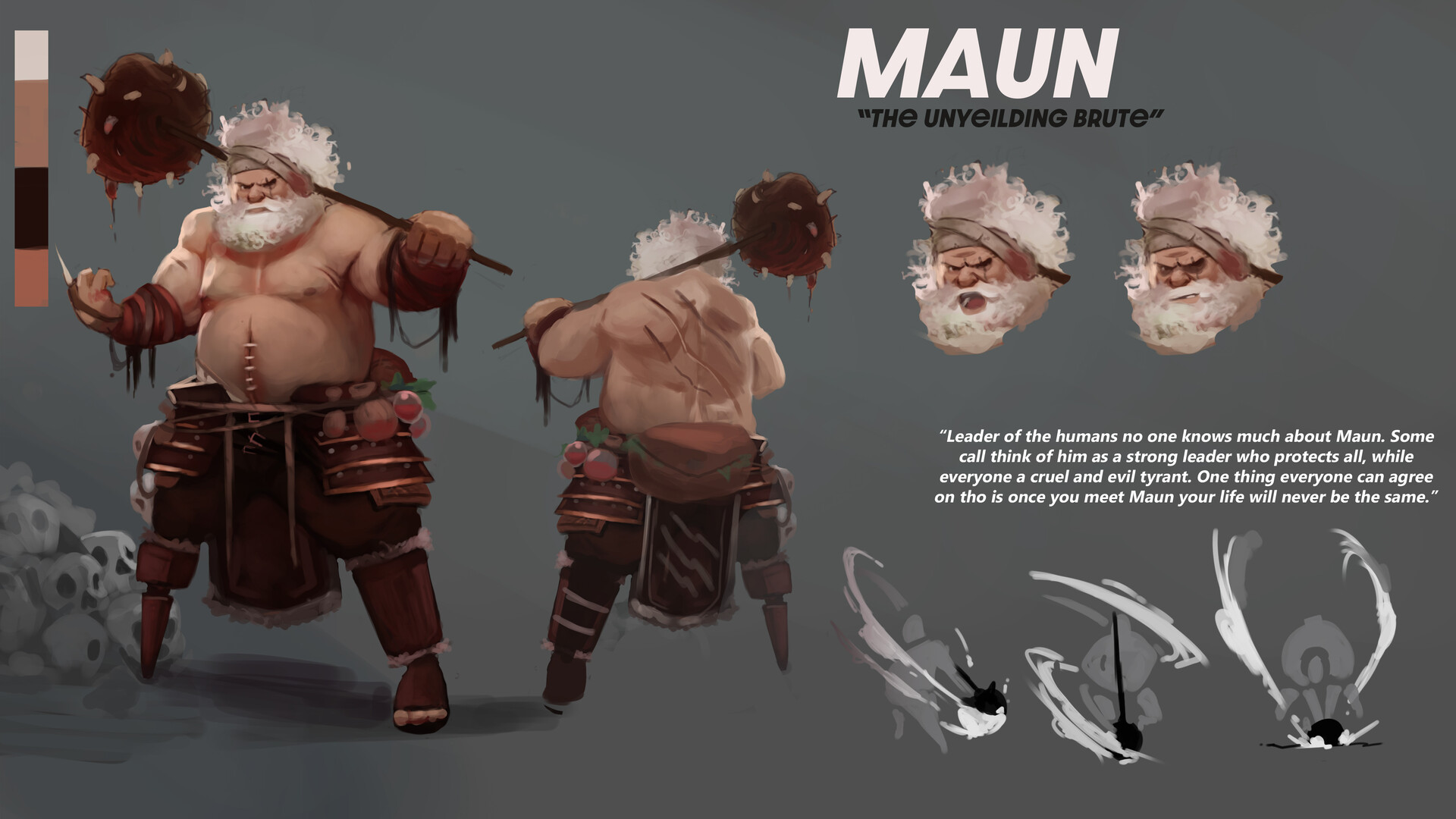 ArtStation - Antagonist Character Sheet.