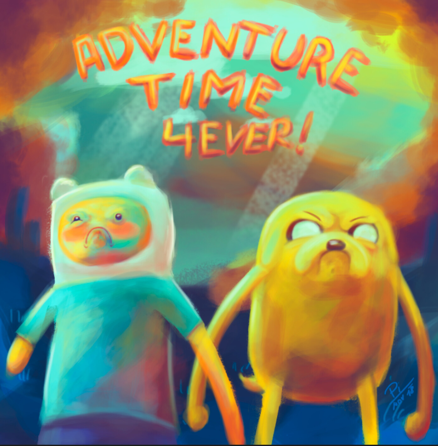 I love adventure time!