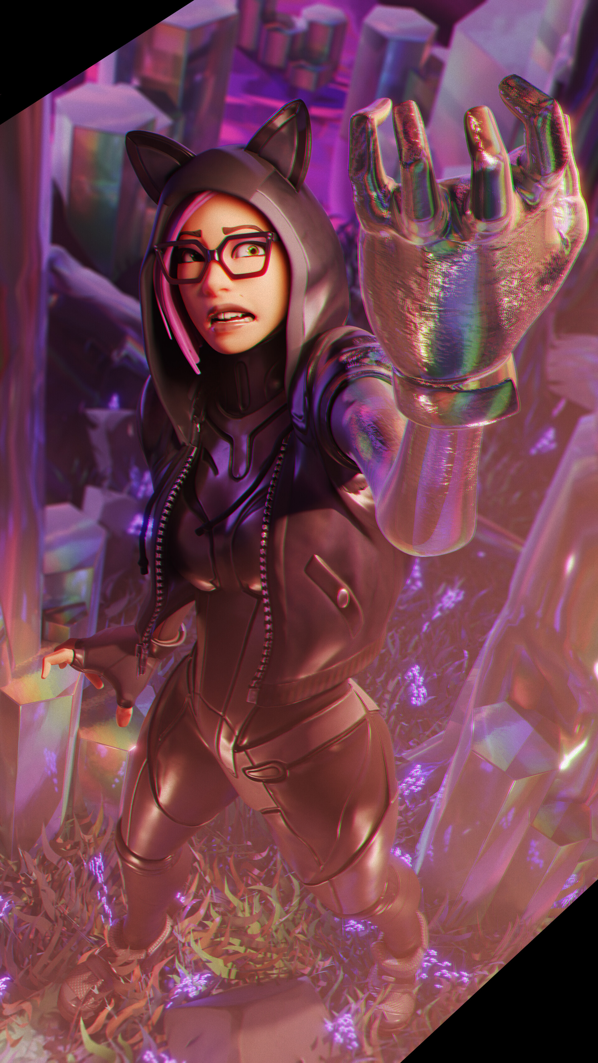 ArtStation Fortnite The Chrome