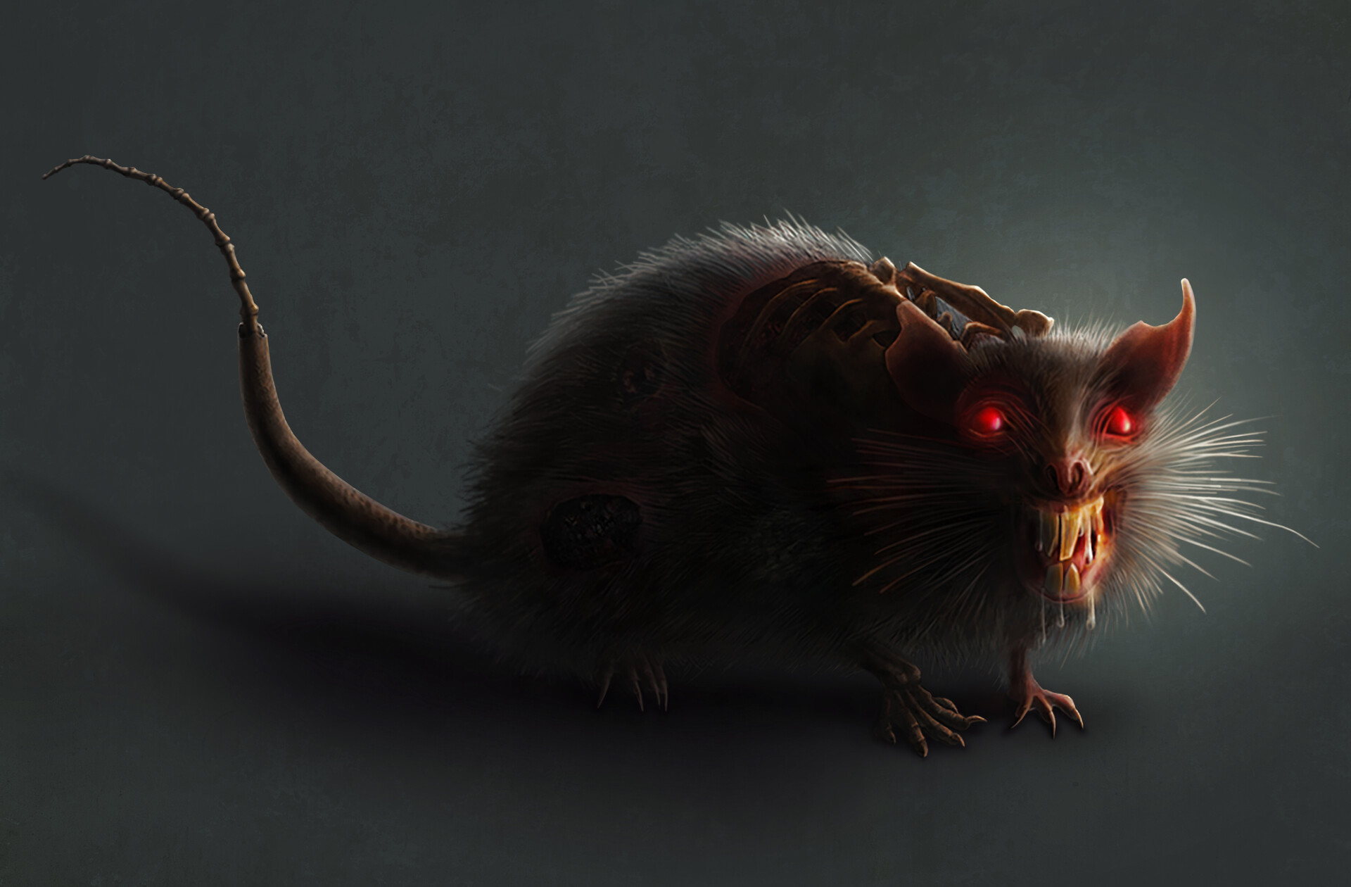 ArtStation - Zombie rat