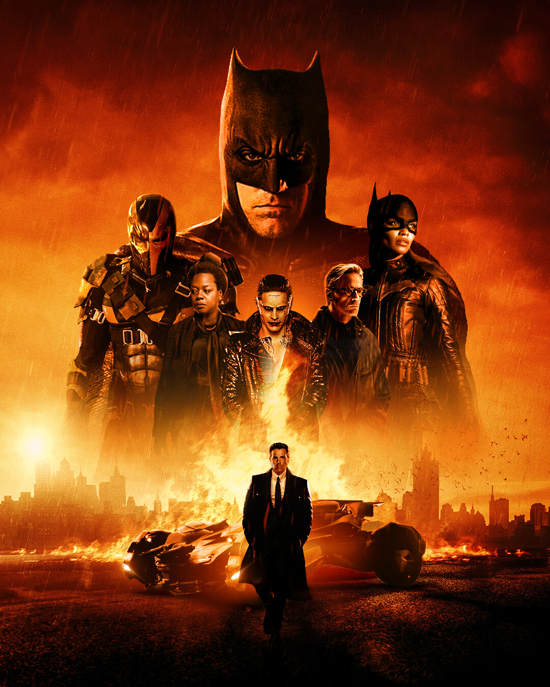 Artstation the batman movie poster remake