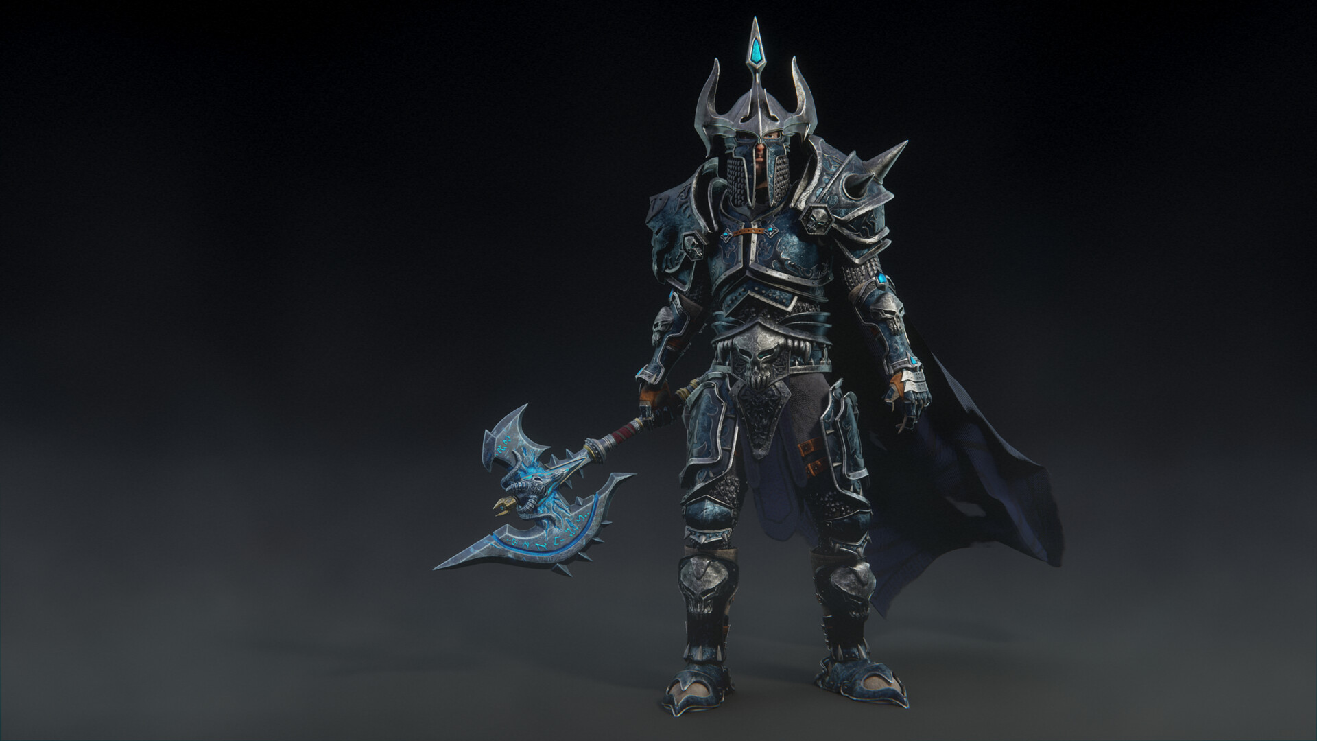 Artstation death knight shadowmourne
