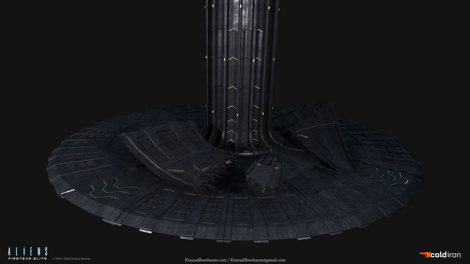 Aliens Fireteam Elite - Pathogen - Orrery Pillar