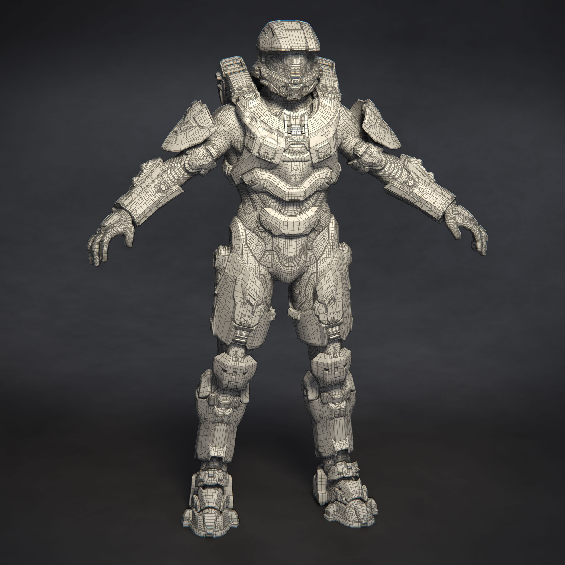 ArtStation - Halo 4 MK VI MOD Armour
