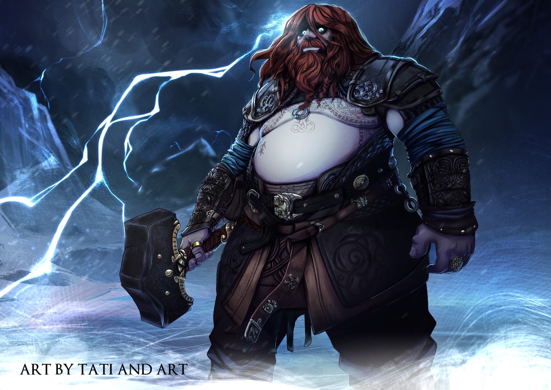 ArtStation - Thor - God of War Ragnarok Fanart