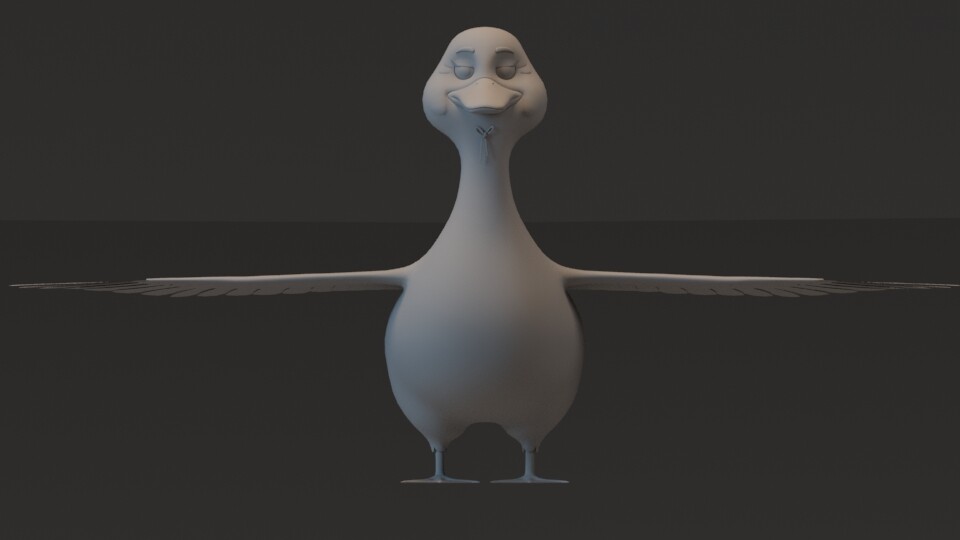 ArtStation - Duck 3D Modeling