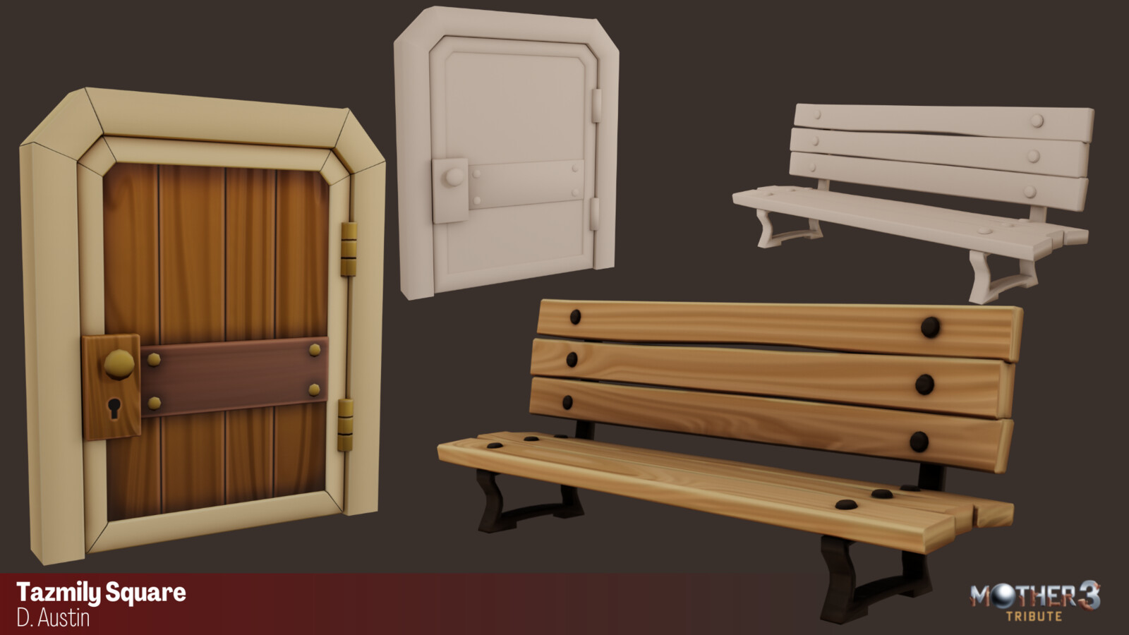 Common Door and Bench