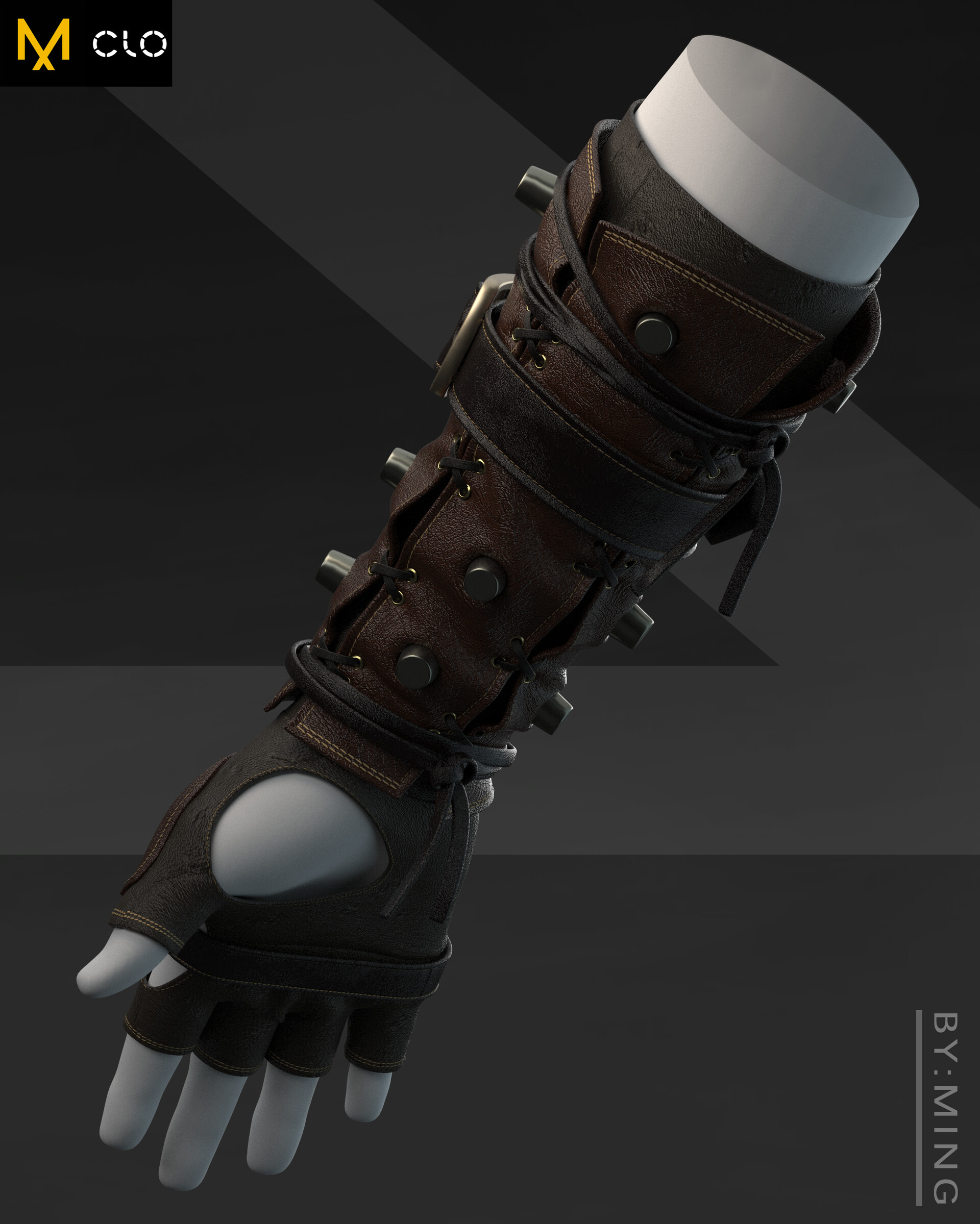 ArtStation Wrist armour practice