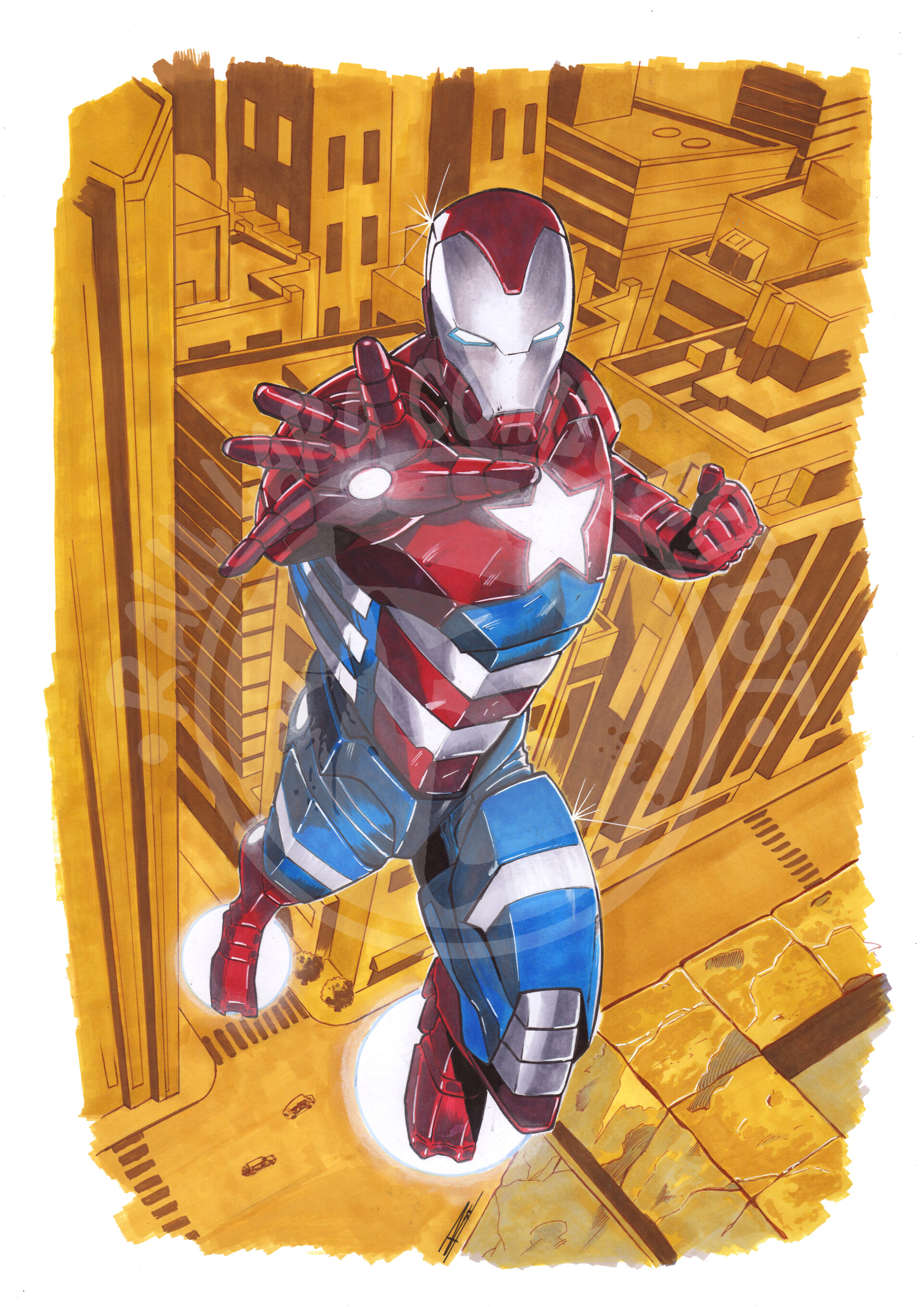 ArtStation IRON PATRIOT