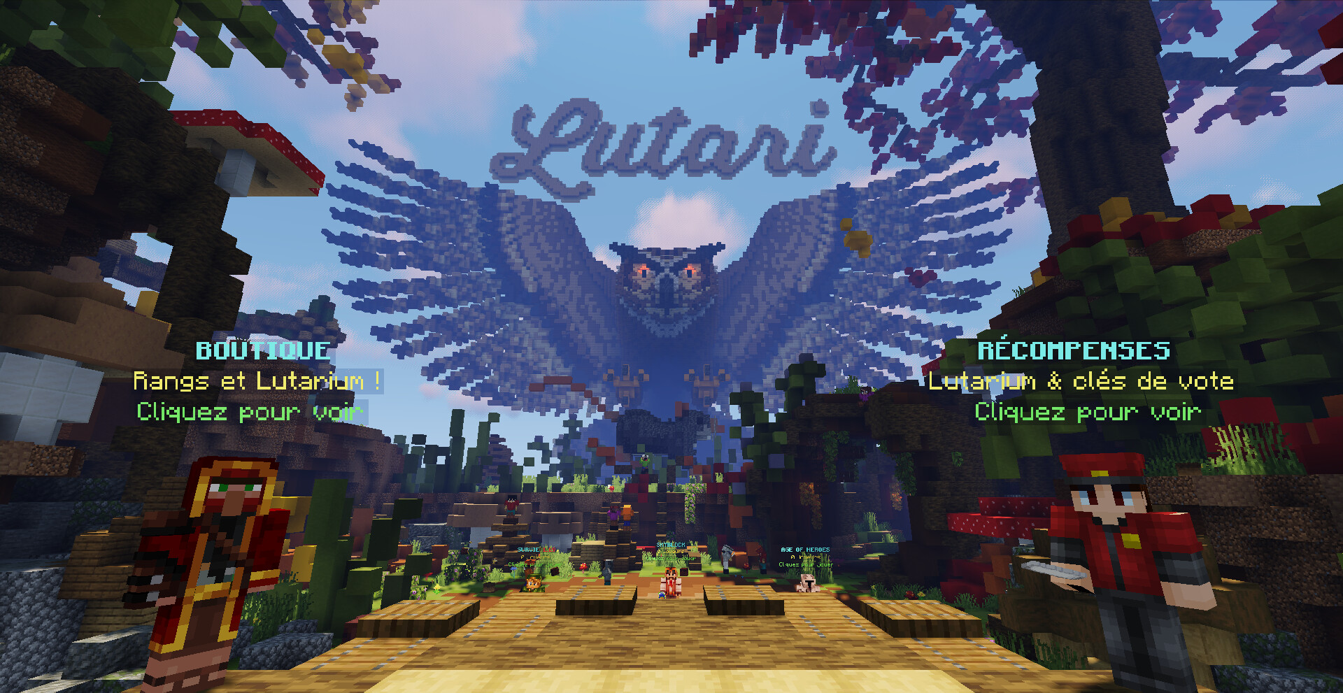 ArtStation Minecraft Lobby for LutariMC