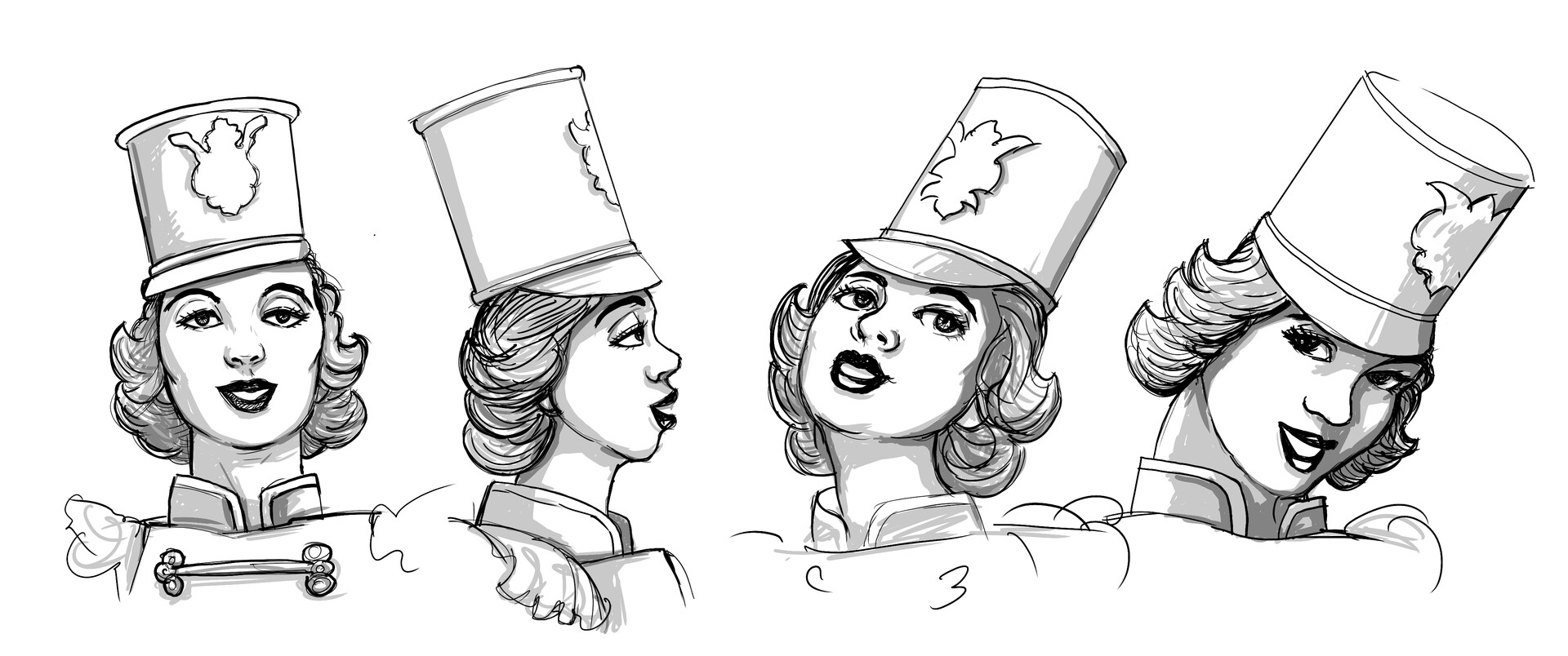 ArtStation - Face Angles Study