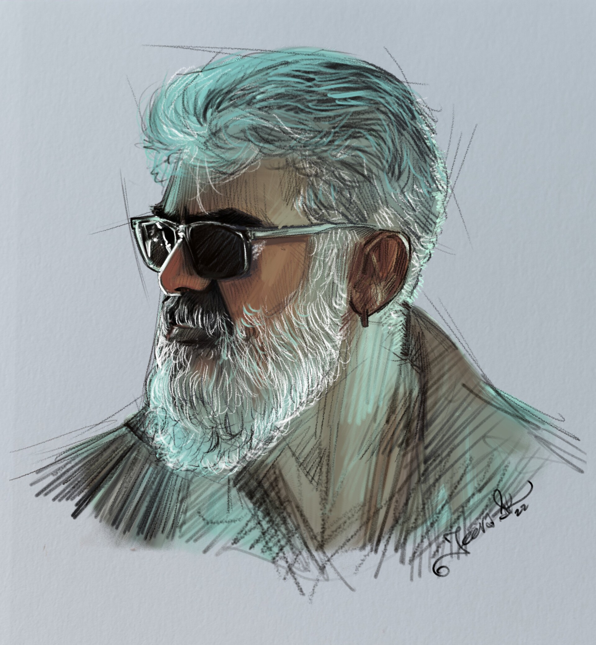 Actor Ajith  Sketches Dhoni wallpapers Male sketch